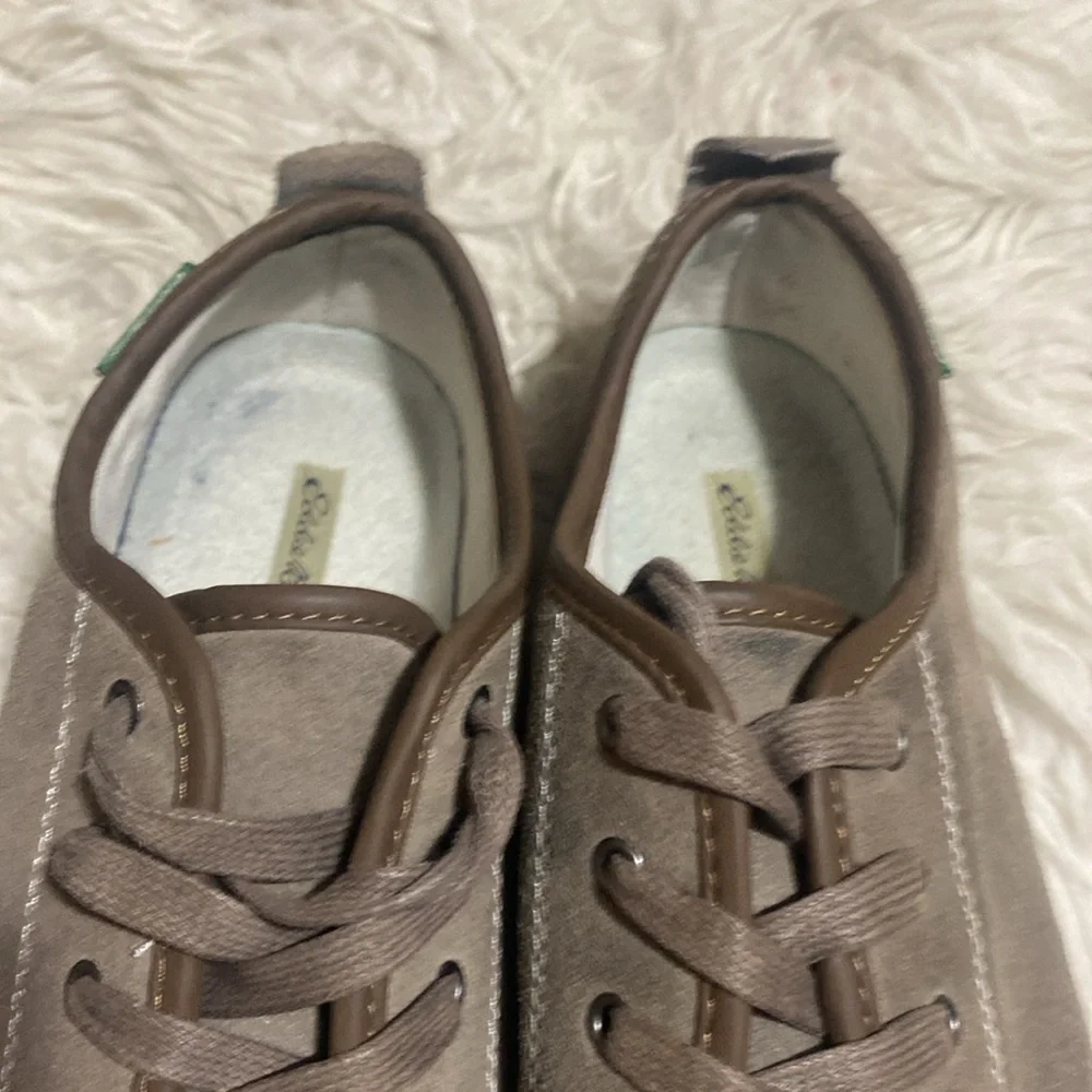 Eddie Bauer Women's Henderson Pine Suede Leather Walking Casual Shoes Size 7.5 M